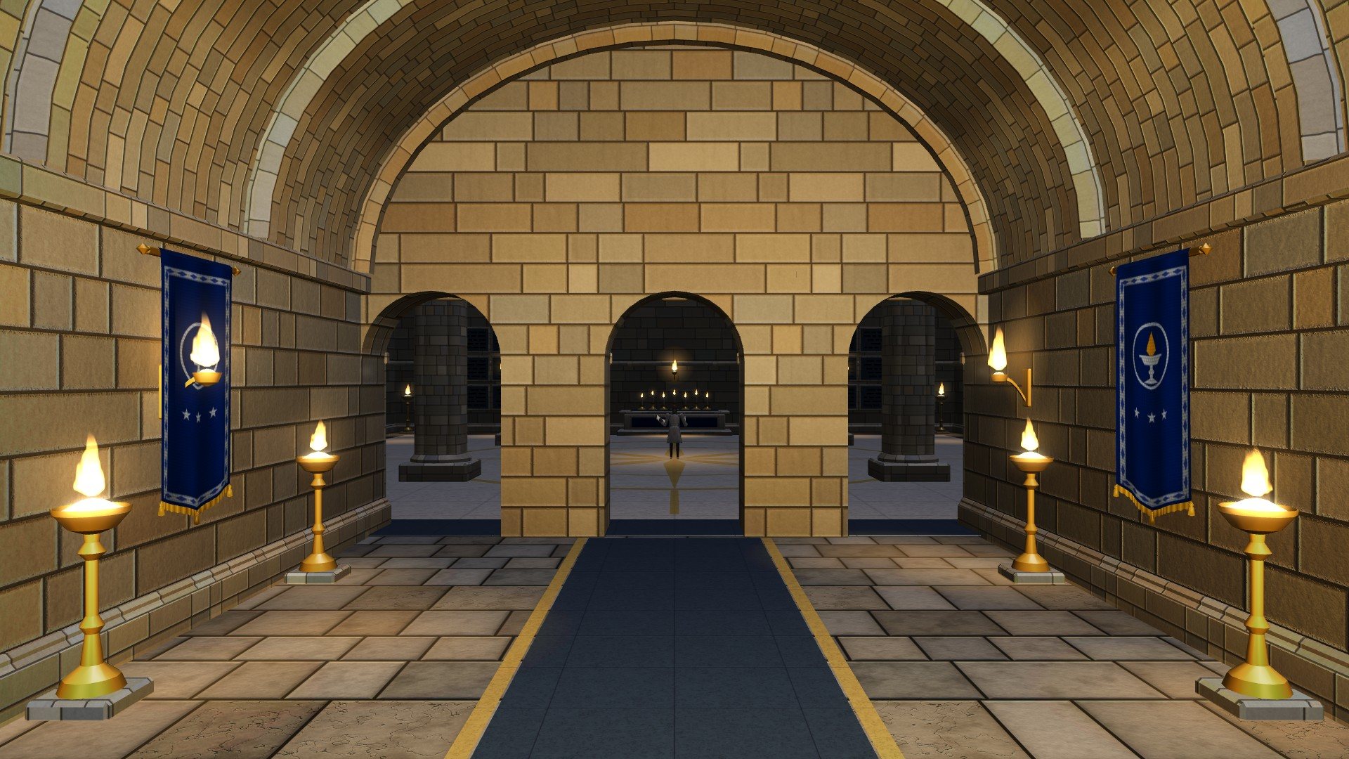 The Crossing Hall of the Mausoleum.